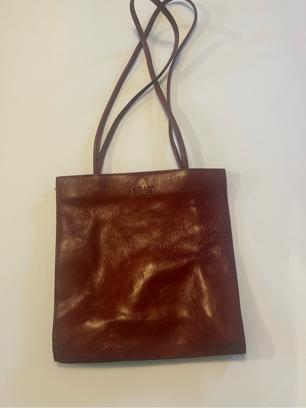Pelle Studio Red Leather Shoulder Bag